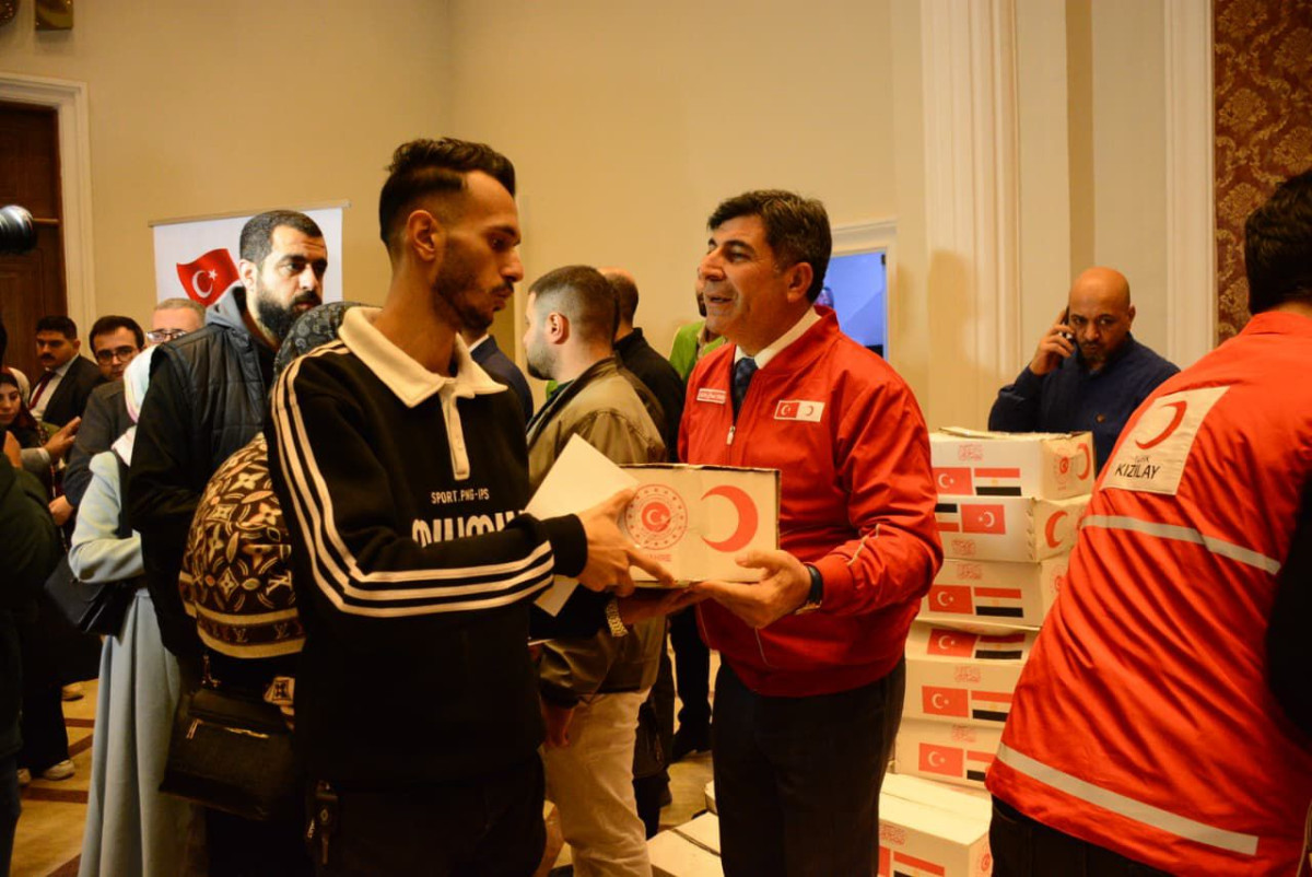 Türk Kızılay’yı Mısır’ın başkenti Kahire’de  Gazzeli Kardeşlerimizle İftar Buluştu 