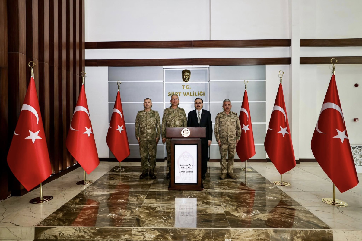 2’nci Ordu Komutanı Korgeneral Zorlu Topaloğlu Siirt'te