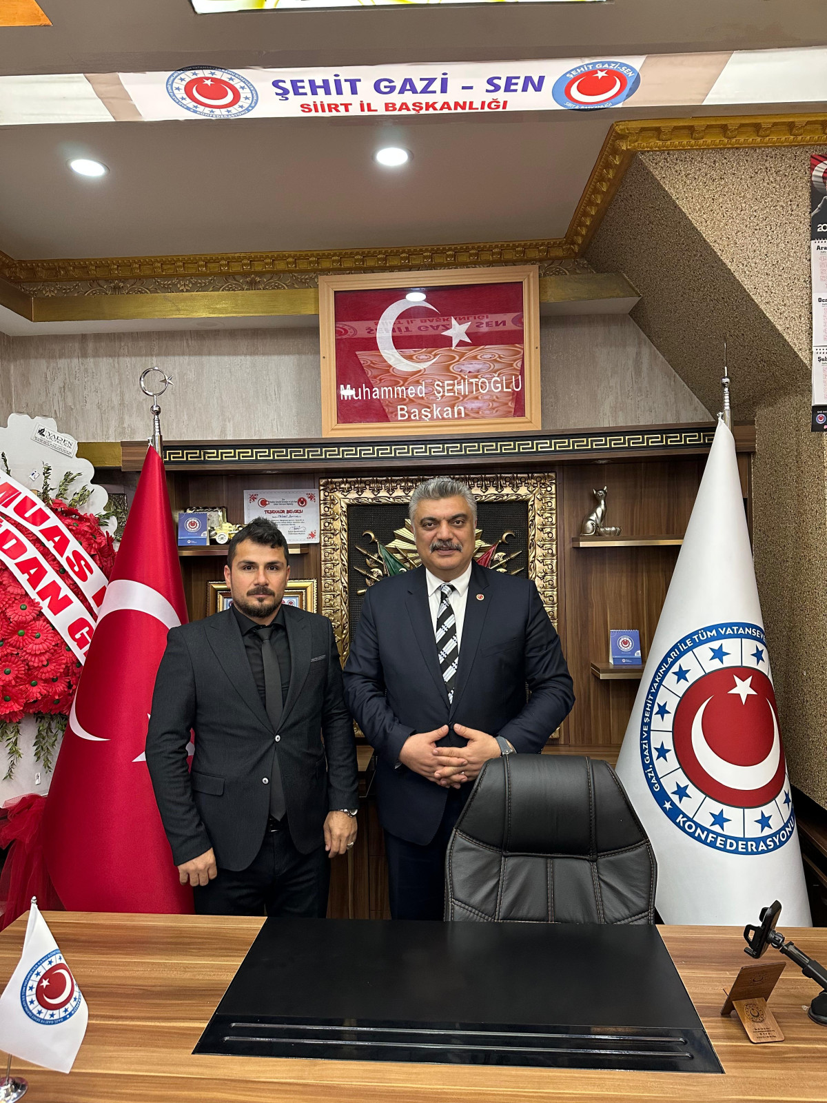   Gazi – Sen Sendikası Siirt İl Başkanlığı Düzenlenen Törenle Açılışı Yapıldı  