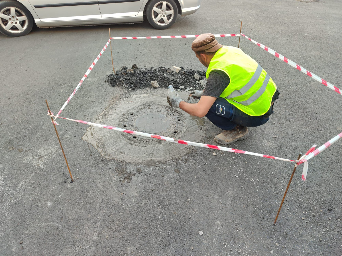 RÖGAR KAPAKLARI YOL SEVİYESİNE GETİRİLİYOR BELEDİYE EKİPLERİYLE DAHA TİTİZ VE DENETİMLİ ÇALIŞMA!