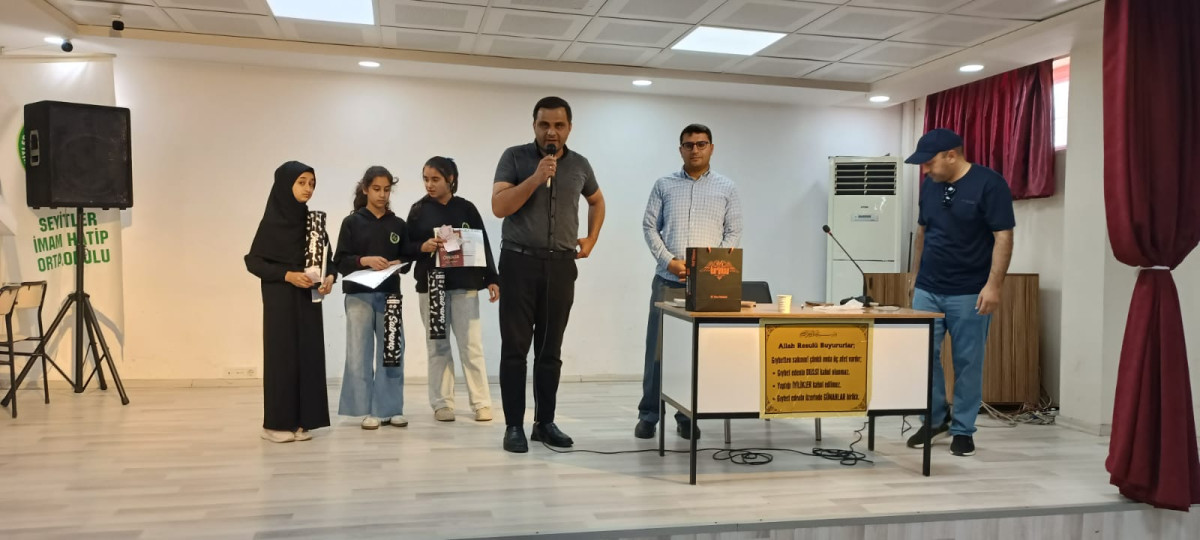 Siirtli Eğitimci-Yazar Sadullah Taşan, Batman'da Öğrencilerle Buluştu