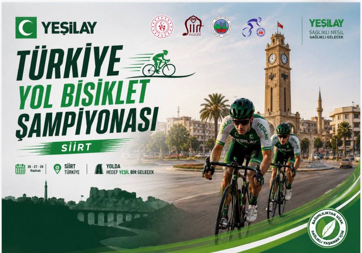 Türkiye Yol Bisikleti Şampiyonası'nda Gözler Siirt'e Çevrildi