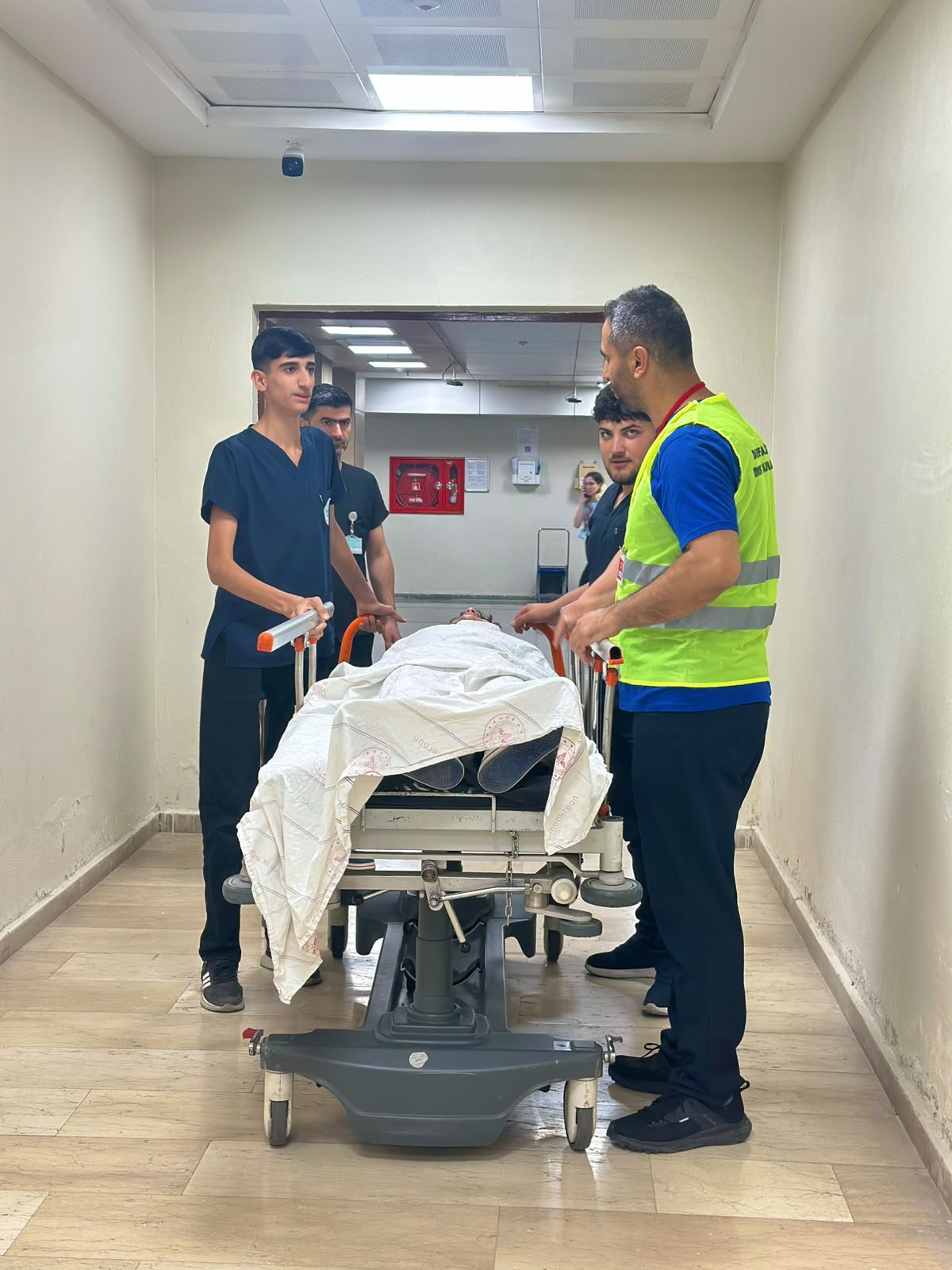 Siirt Eğitim ve Araştırma Hastanesi'nde Mor Kod Tatbikatı