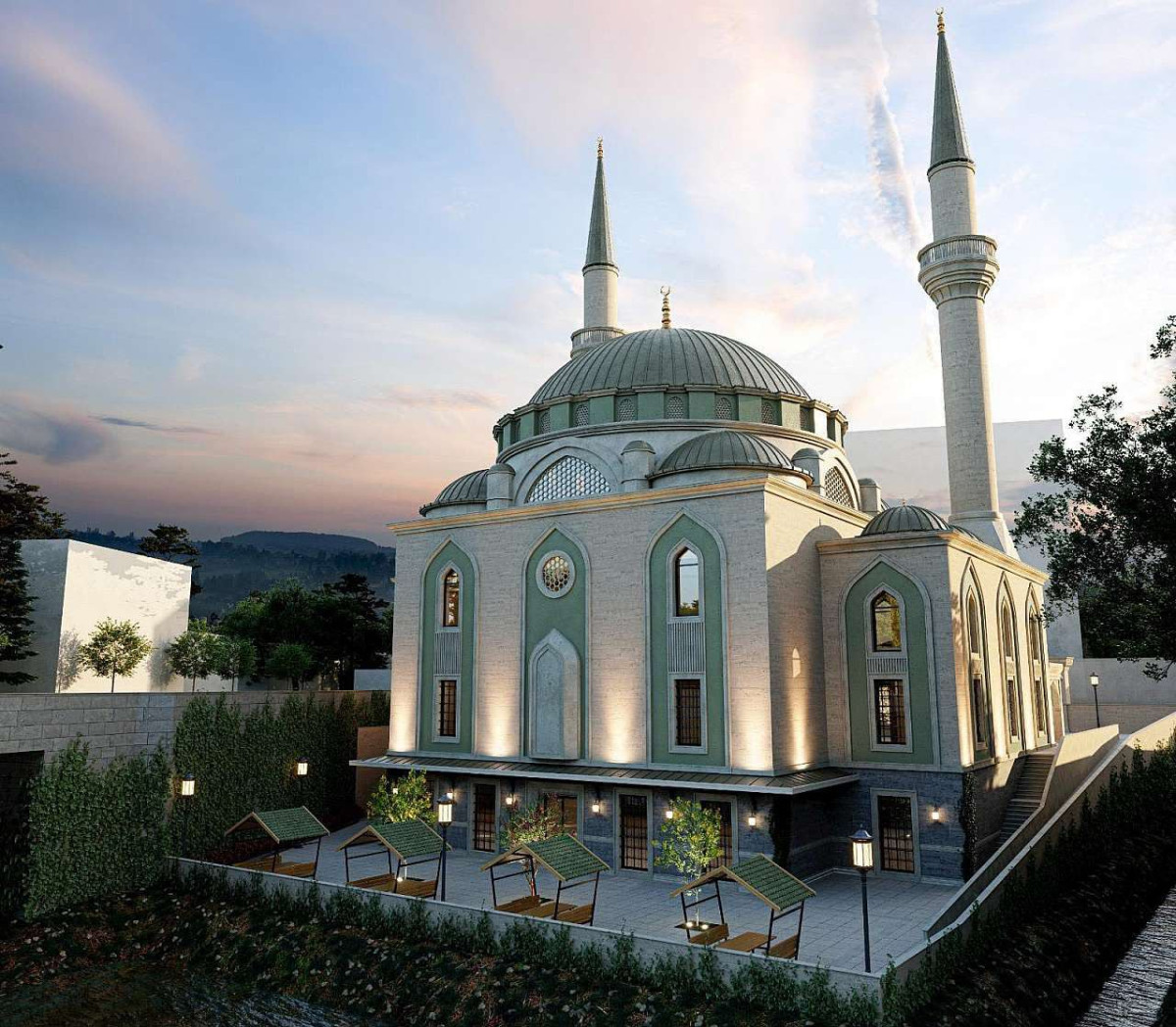 Baykan Merkez Camii’nde Çalışmalar Devam Ediyor