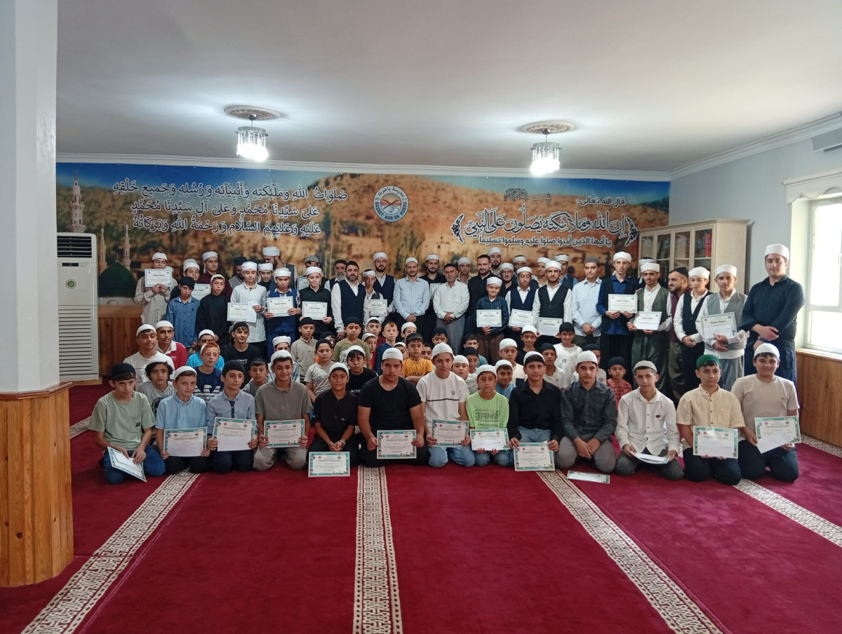 BASRET YATILI KUR’AN KURSU’NDA KUR’AN KURSLARI KAPANIŞ VE ÖDÜL TÖRENİ DÜZENLENDİ