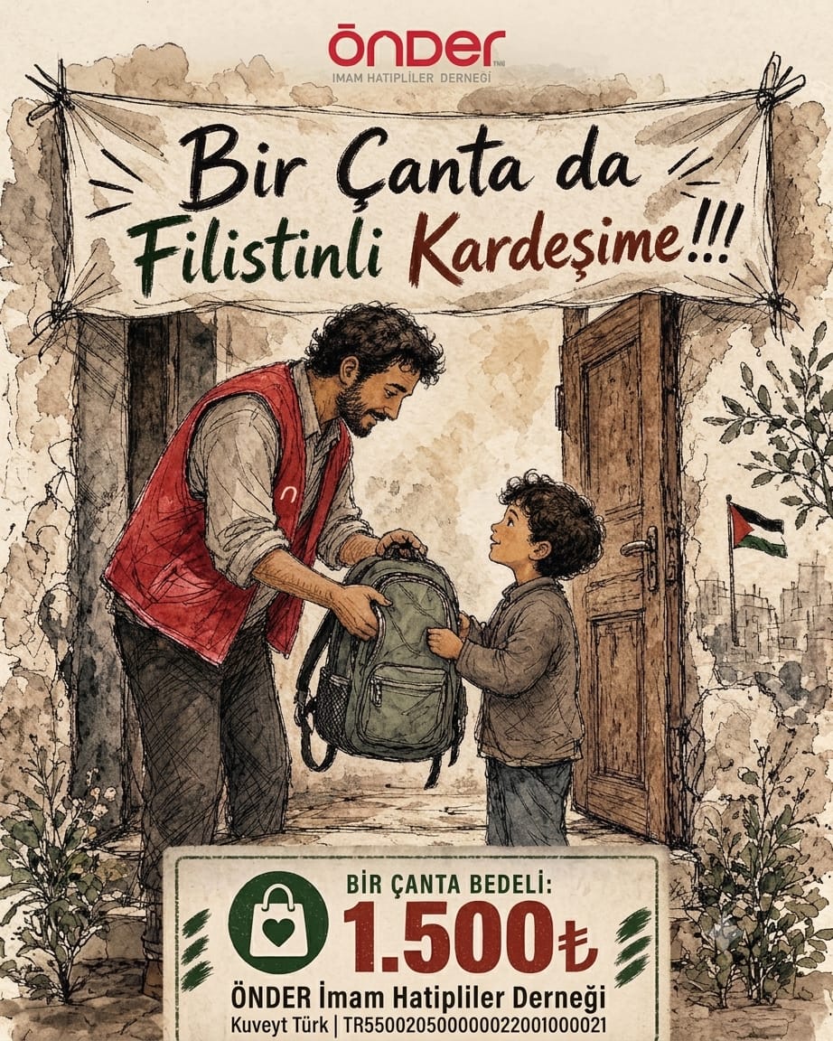 Çocuklarımız çantalarını sırtlarına alacak, kitaplarını defterlerini çantalarına koyup okullarının yolunu tutacak.