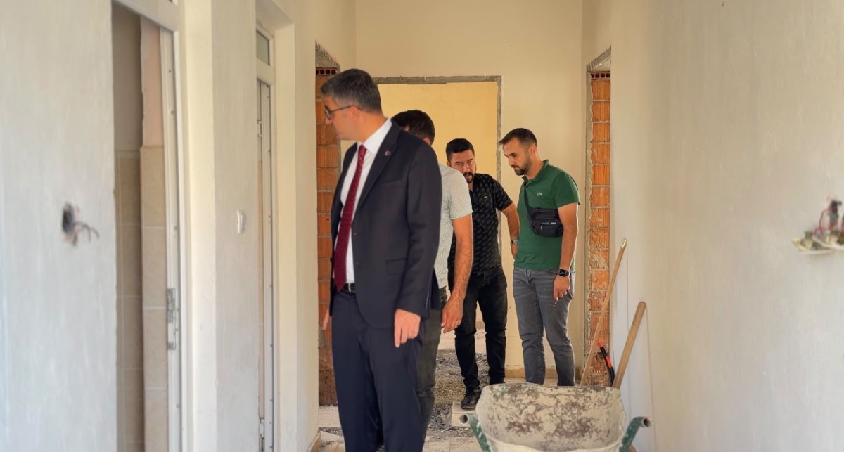İl Sağlık Müdürü Uzm. Dr. Besim HACIOĞLU, yapımı devam eden sağlık yatırımlarını yerinde inceledi.