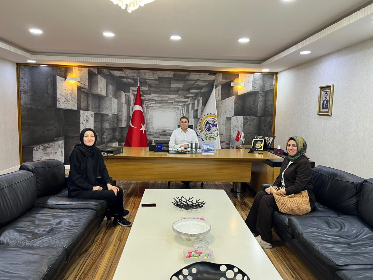 AK Parti Kadın Kolları’ndan Güven Kuzu’ya Hayırlı Olsun Ziyareti