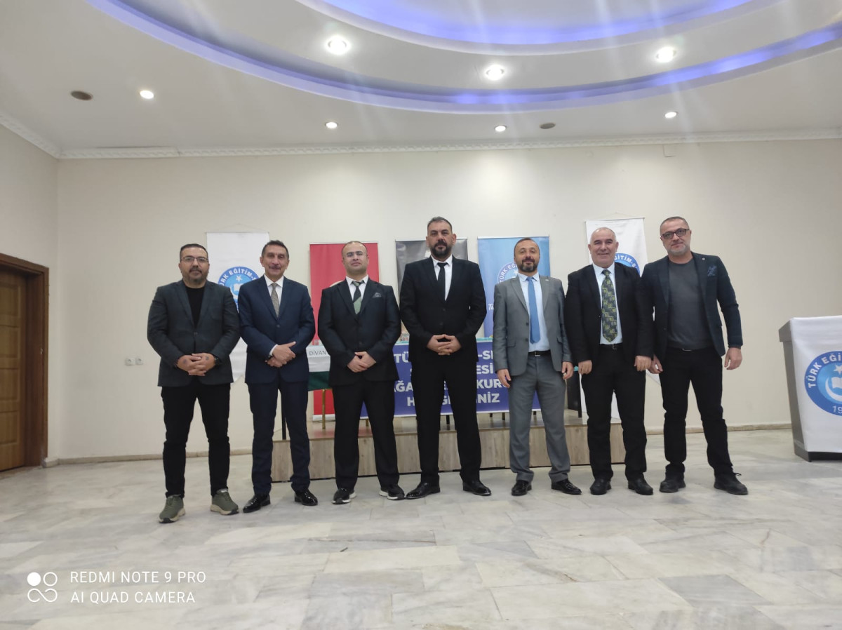 Türk eğitim-sen Siirt Şube Başkanı Cengiz ÖZBİLİCİ Güven Tazeledi