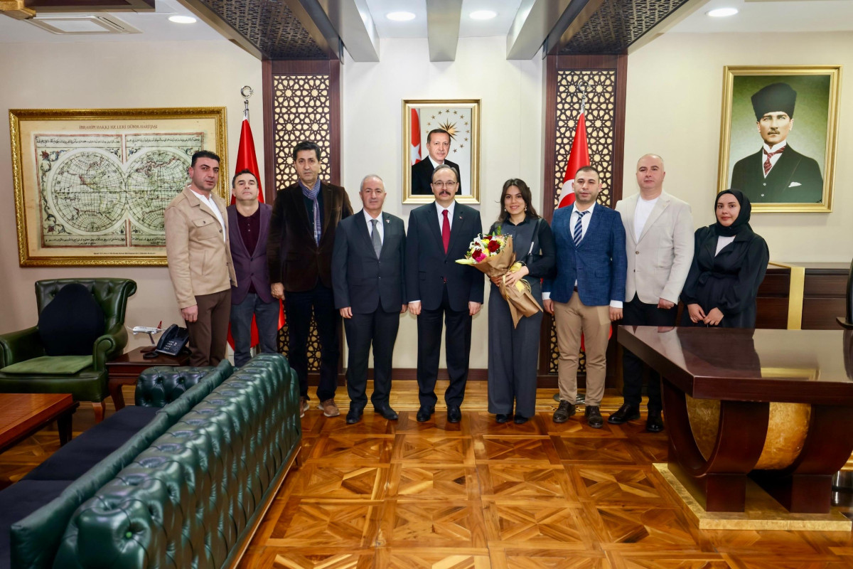 Yeşilay Şubesi Yönetim Kurulu Yeşil Haftası Etkinliği Kapsamında Vali Dr. Kemal Kızılkaya Ziyaret Etti