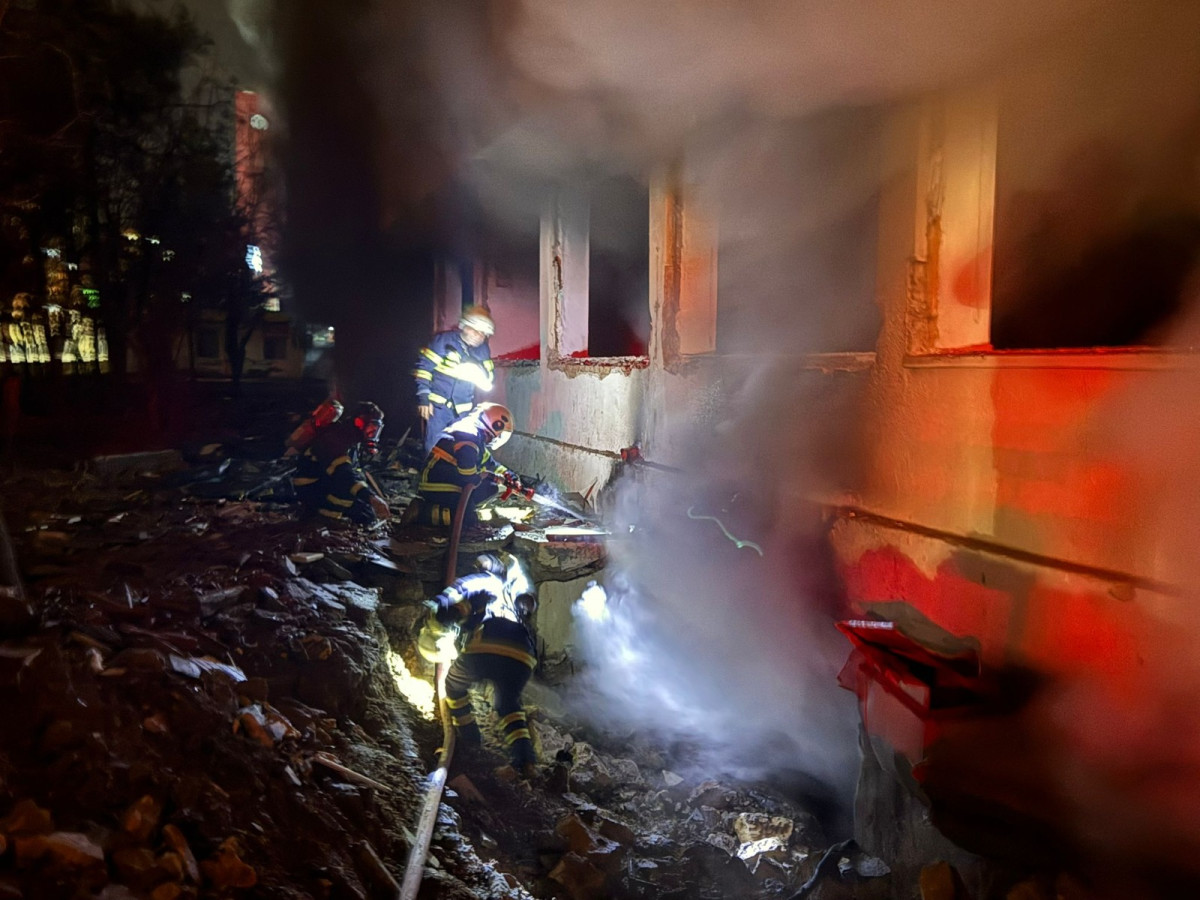 Eski Üniversite Yerleşkesinde Yangın