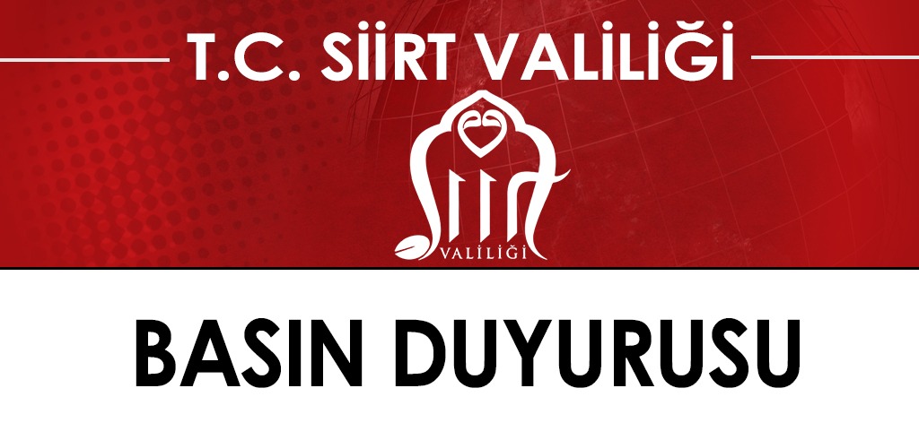 SİİRT VALİLİĞİ RAMAZAN BAYRAMI TEDBİRLERİ’NİKAMUOYU İLE PAYLAŞTI