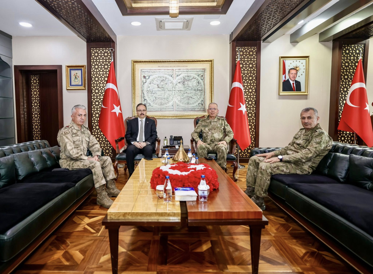 2’nci Ordu Komutanı Korgeneral Zorlu Topaloğlu Siirt'te