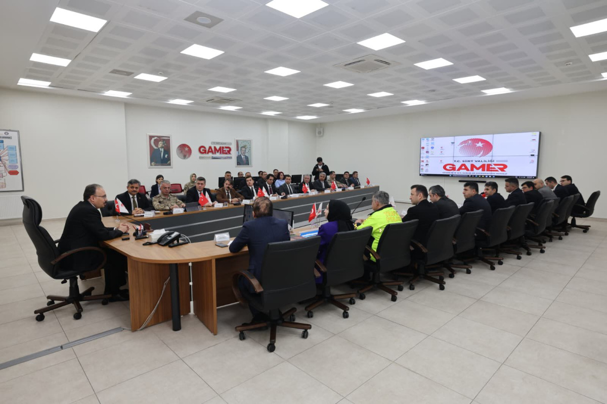 VALİ KIZILKAYA BAŞKANLIĞINDA OKUL GÜVENLİĞİ TOPLANTISI GERÇEKLEŞTİRİLDİ