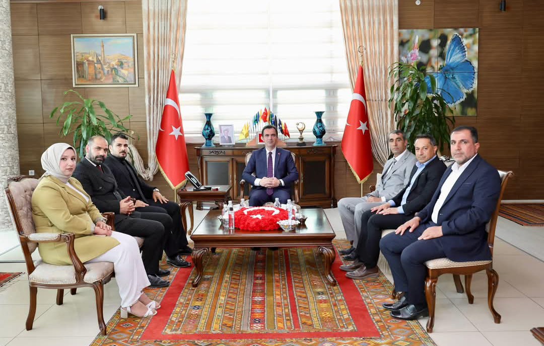 ŞEHİT GAZİ-SEN KONFEDERASYONU HEYETİNDEN VALİ KARAKAYA VE REKTÖR ELMASTAŞ’A ZİYARET