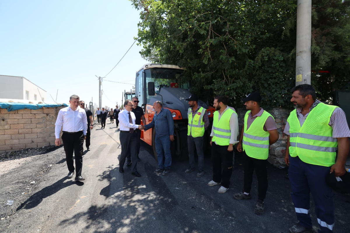 SİİRT'TE KIRSAL ULAŞIM ALTYAPISI GÜÇLENİYOR