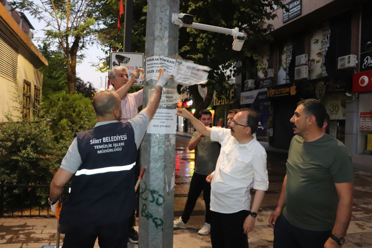 VALİ KIZILKAYA TEMİZLİK SEFERBERLİĞİNİ SAHADA TAKİP ETTİ!