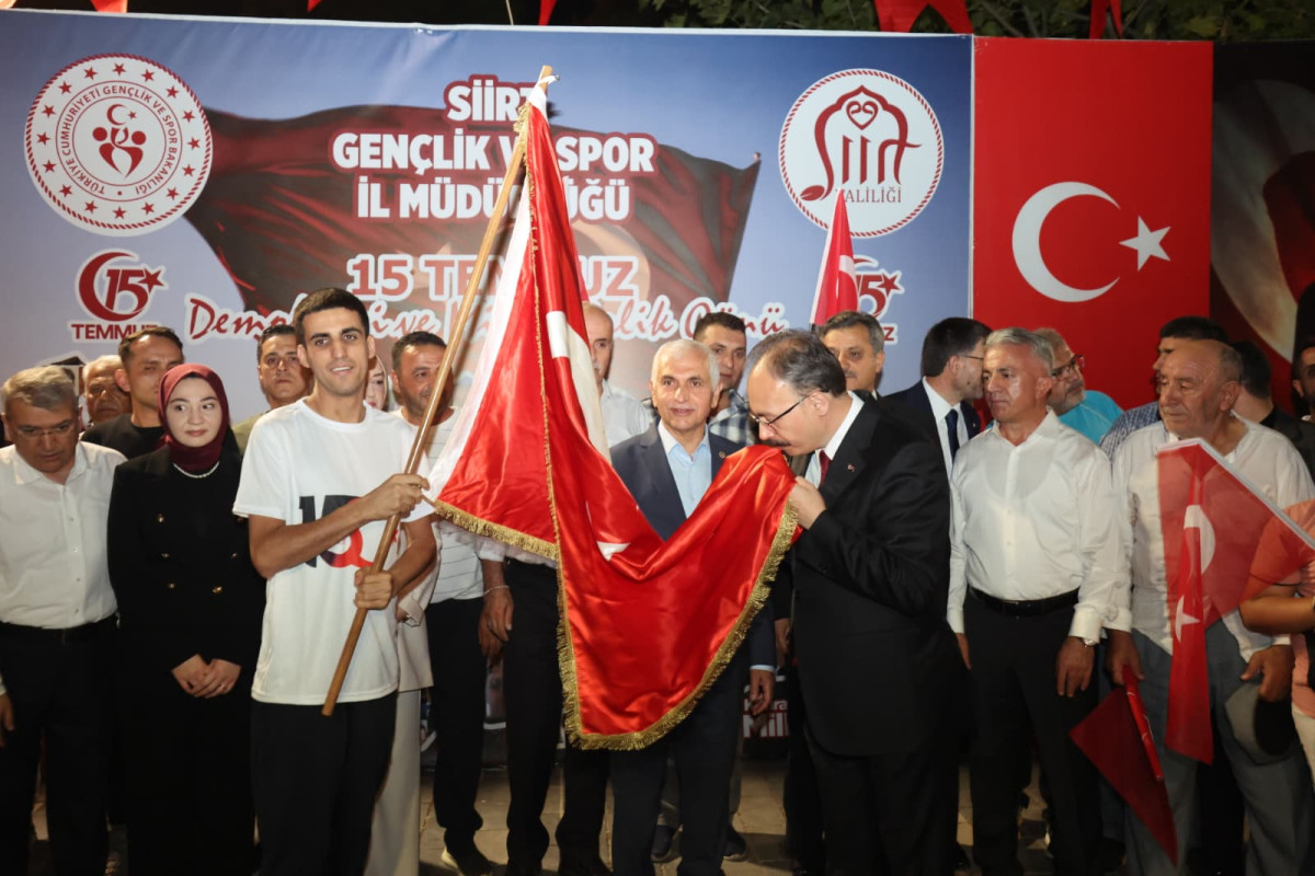 SİİRT'TE 15 TEMMUZ DEMOKRASİ VE MİLLÎ BİRLİK GÜNÜ'NÜN 10. YILINDA
