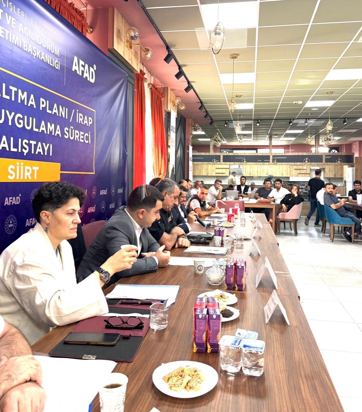 2027–2031 Siirt İl Afet Risk Azaltma Planı (İRAP) 2. Çalıştayı Gerçekleştirildi.