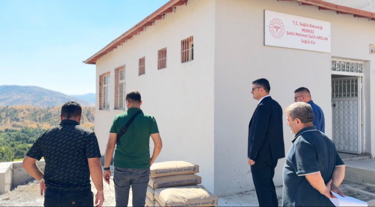 İl Sağlık Müdürü Uzm. Dr. Besim HACIOĞLU, yapımı devam eden sağlık yatırımlarını yerinde inceledi.