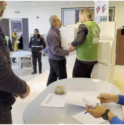 Siirt ten Ürdüne Yardım eLİ 